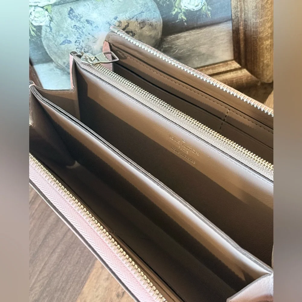 LOUIS VUITTON Portefeuille zipper Long Wallet - Picture 10 of 16